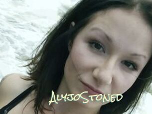 AlyjoStoned Porn Monkey Cash