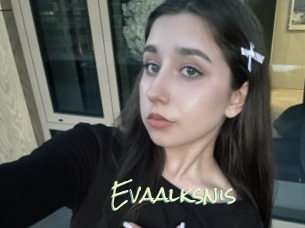 Evaalksnis