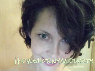 Hidinghornyanddirty