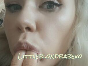 Littleblondbabexo