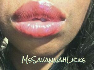 MsSavannahLicks