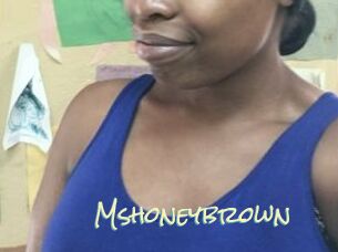 Mshoneybrown