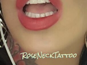 RoseNeckTattoo
