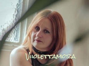 Viiolettamora